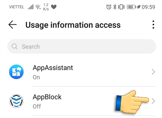 cấp quyền truy cập thông tin